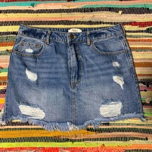 Denim skirt size 8 Forever 21